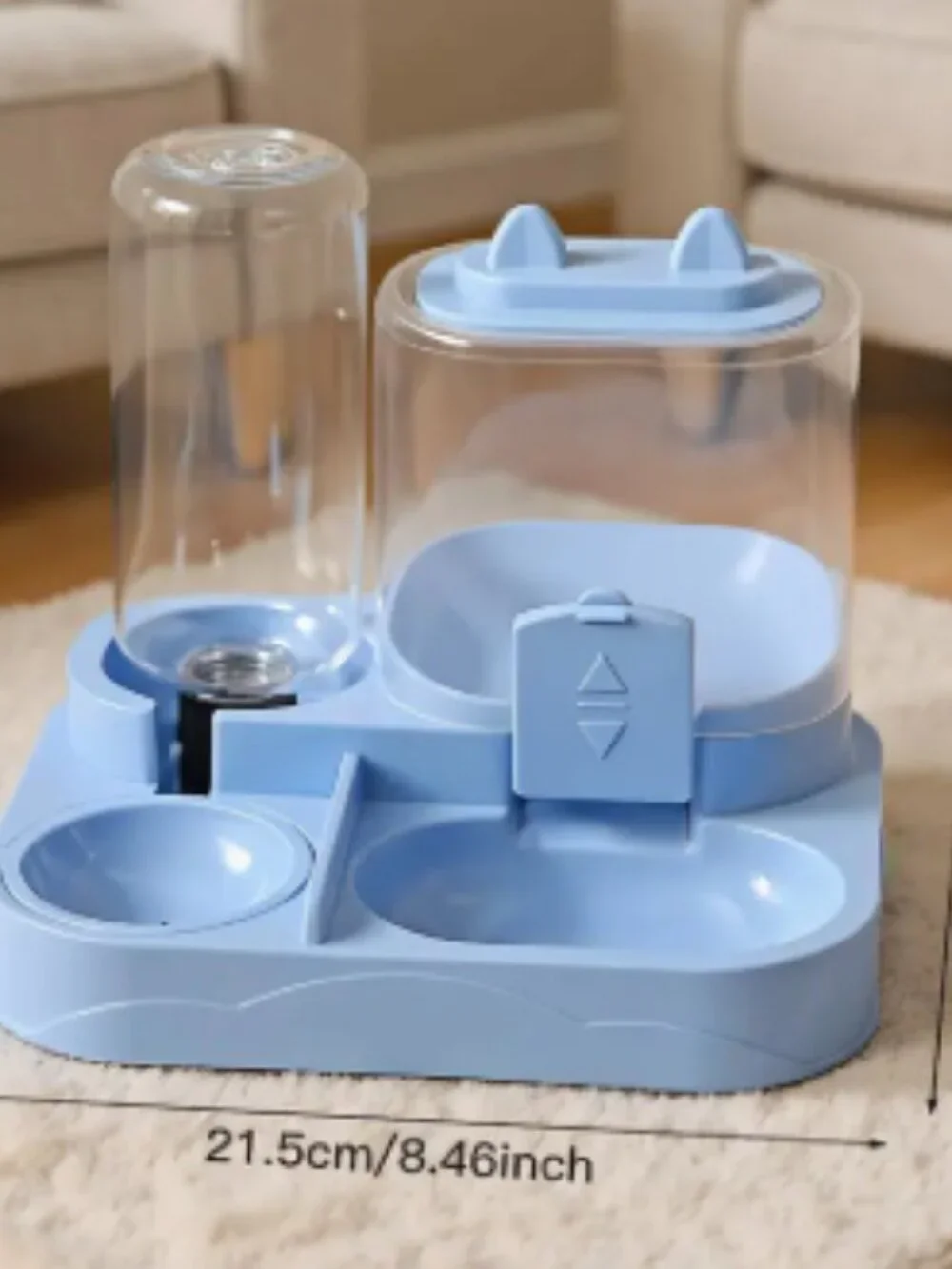 2 in 1 Automatic Gravity Feeder and Water Dispenser Combo